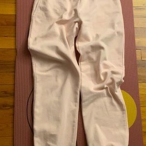 brandy melville rosa sweatpants light pink